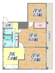 親和マンションの物件間取画像